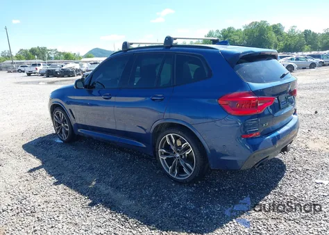 2021 BMW X3 M40I из США, поврежденный, VIN 5UXTY9C09M9F78574